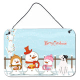 Caroline'S Treasures Merry Christmas Carolers White Boxer Cooper Wall Or Door Hanging Prints Bb2445Ds812, 8 X 12, Mult