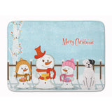 Caroline'S Treasures Christmas Carolers White Boxer Cooper Floor Mat, 19 X 27, Multicolor