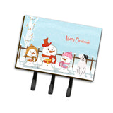 Caroline'S Treasures Christmas Carolers Merry White Boxer Cooper Leash Or Key Holder Bb2445Th68, Triple
