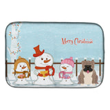 Caroline'S Treasures Bb2457Ddm Dish Drying Mat, 14 X 21, Christmas Carolers