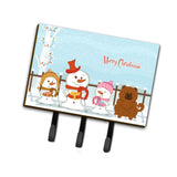 Caroline'S Treasures Christmas Carolers Merry Chow Red Leash Or Key Holder Bb2473Th68, Triple