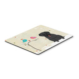 Caroline'S Treasures Christmas Presents Between Friends Pug Black Mouse Pad, Multicolor, 7.75X9.25 (Bb2478Mp)