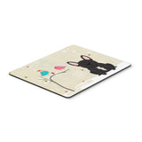 Caroline'S Treasures Christmas Presents Between French Brindle Mouse Pad, Multicolor, 7.75X9.25 (Bb2481Mp)