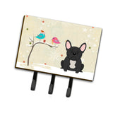 Caroline'S Treasures Christmas Presents Friends French Bulldog Black Leash Or Key Holder Bb2486Th68, Triple