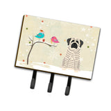 Caroline'S Treasures Christmas Presents Friends Mastiff Brindle White Leash Or Key Holder Bb2488Th68, Triple