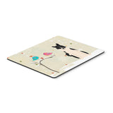 Caroline'S Treasures Christmas Presents, Russo-European Laika Mouse Pad, Multicolor, 7.75X9.25 (Bb2501Mp)