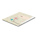Caroline'S Treasures Christmas Presents Between Friends Samoyed Mouse Pad, Multicolor, 7.75X9.25 (Bb2502Mp)