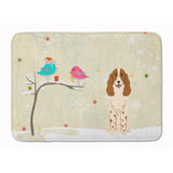 Caroline'S Treasures Christmas Presents Russian Spaniel Floor Mat, 19 X 27, Multicolor