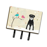 Caroline'S Treasures Christmas Presents Friends Standard Schnauzer Salt And Pepper Leash Or Key Holder Bb2505Th68, Triple