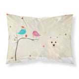 Caroline'S Treasures Christmas Presents Friends Westie Fabric Standard Pillowcase Bb2514Pillowcase