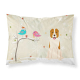 Caroline'S Treasures Christmas Presents Between Friends Central Asian Shepherd Dog Fabric Standard Pillowcase Bb2521Pillowcase