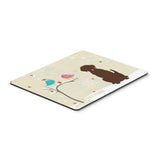 Caroline'S Treasures Christmas Presents, Chocolate Labrador Mouse Pad, Multicolor, 7.75X9.25 (Bb2528Mp)
