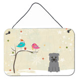 Caroline'S Treasures Christmas Presents Between Friends Glen Of Imal Grey Wall Or Door Hanging Prints Bb2531Ds812, 8 X 12,