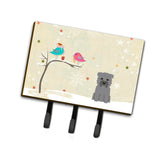 Caroline'S Treasures Christmas Presents Between Friends Glen Of Imal Grey Leash Or Key Holder Bb2531Th68, Triple, Multicolor