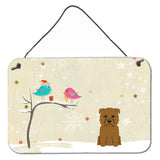 Caroline'S Treasures Christmas Presents Friends Glen Of Imal Tan Wall Or Door Hanging Prints Bb2532Ds812, 8 X 12