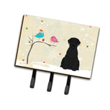 Caroline'S Treasures Christmas Presents Between Friends Giant Schnauzer Leash Or Key Holder Bb2538Th68, Triple, Multicolor