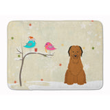 Caroline'S Treasures Christmas Presents Friends Briard Brown Floor Mat, 19 X 27, Multicolor