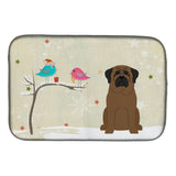 Caroline'S Treasures Bb2556Ddm Dish Drying Mat, 14 X 21, Christmas Presents