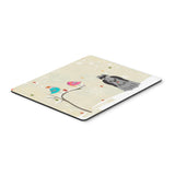 Caroline'S Treasures Christmas Presents, Shih Tzu Black Silver Mouse Pad, Multicolor, 7.75X9.25 (Bb2561Mp)