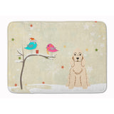 Caroline'S Treasures Christmas Presents Cocker Spaniel Buff Floor Mat, 19 X 27, Multicolor