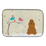 Caroline'S Treasures Bb2567Ddm Dish Drying Mat, 14 X 21, Christmas Presents