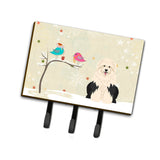 Caroline'S Treasures Christmas Presents Friends Old English Sheepdog Leash Or Key Holder Bb2568Th68, Triple