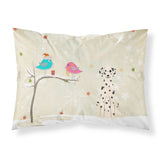 Caroline'S Treasures Christmas Presents Friends Dalmatian Fabric Standard Pillowcase Bb2569Pillowcase