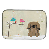 Caroline'S Treasures Bb2574Ddm Dish Drying Mat, 14 X 21, Christmas Presents
