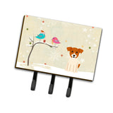 Caroline'S Treasures Christmas Presents Friends Jack Russell Terrier Leash Or Key Holder Bb2580Th68, Triple