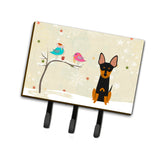 Caroline'S Treasures Christmas Presents Friends English Toy Terrier Leash Or Key Holder Bb2581Th68, Triple