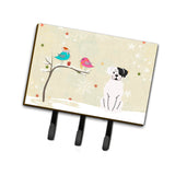Caroline'S Treasures Christmas Presents Between Friends White Boxer Cooper Leash Or Key Holder Bb2586Th68, Triple, Multicolor,