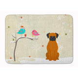 Caroline'S Treasures Christmas Presents Friends Fawn Boxer Floor Mat, 19 X 27, Multicolor