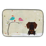 Caroline'S Treasures Bb2601Ddm Dish Drying Mat, 14 X 21, Christmas Presents