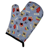 Caroline'S Treasures Bb2623Ovmt Dog House Collection French Bulldog Cream Oven Mitt, 12 By 8.5, Multicolor