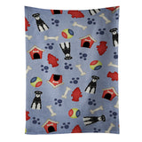 Caroline'S Treasures Bb2646Ktwl Standard Schnauzer Salt And Pepper Kitchen Towel, 25 X 15, Multicolor