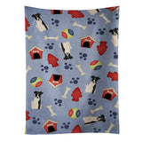 Caroline'S Treasures Bb2711Ktwl Dog House Smooth Fox Terrier Kitchen Towel, 25 X 15, Multicolor