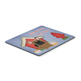 Caroline'S Treasures Dog House Collection French Bulldog Brown Mouse Pad, Multicolor, 7.75X9.25 (Bb2767Mp)