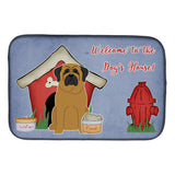 Caroline'S Treasures Dog House Collection Mastiff Dish Drying Mat, 14 X 21