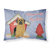 Caroline'S Treasures Dog House Collection Mastiff Fabric Standard Pillowcase Bb2772Pillowcase, Multicolor