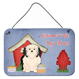 Caroline'S Treasures Dog House Collection Lowchen Wall Or Door Hanging Prints Bb2773Ds812, 8 X 12