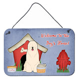 Caroline'S Treasures Dog House Collection South Russian Sheepdog Wall Or Door Hanging Prints Bb2778Ds812, 8 X 12