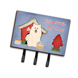 Caroline'S Treasures Dog House Collection Samoyed Leash Or Key Holder Bb2784Th68, Triple