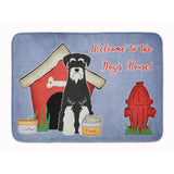 Caroline'S Treasures Dog House Standard Schnauzer Floor Mat, 19 X 27, Multicolor