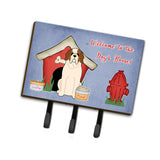 Caroline'S Treasures Dog House Collection Saint Bernard Leash Or Key Holder Bb2789Th68, Triple