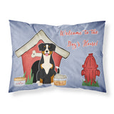 Caroline'S Treasures Dog House Collection Entlebucher Fabric Standard Pillowcase Bb2792Pillowcase, Multicolor