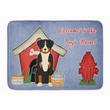 Caroline'S Treasures Dog House Appenzeller Sennenhund Floor Mat, 19 X 27, Multicolor