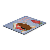 Caroline'S Treasures Dog House Collection Caucasian Shepherd Dog Mouse Pad, Multicolor, 7.75X9.25 (Bb2804Mp)
