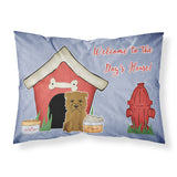 Caroline'S Treasures Dog House Collection Glen Of Imal Tan Fabric Standard Pillowcase Bb2814Pillowcase, Multicolor