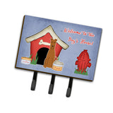 Caroline'S Treasures Dog House Collection Irish Terrier Leash Or Key Holder Bb2816Th68, Triple, Multicolor