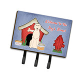 Caroline'S Treasures Dog House Collection Irish Wolfhound Leash Or Key Holder Bb2819Th68, Triple, Multicolor